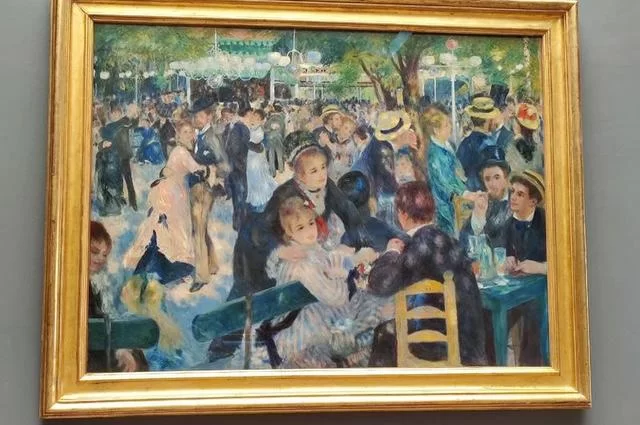 «Danse au Moulin de la Galette»‎ de Renoir