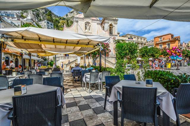 restaurants en Sicile