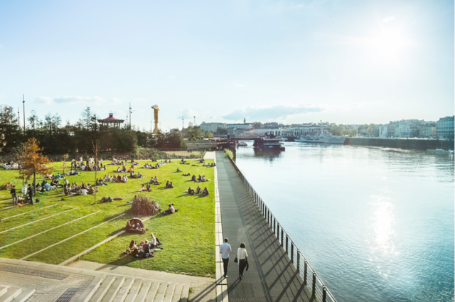 Parc des Chantiers, île de Nantes