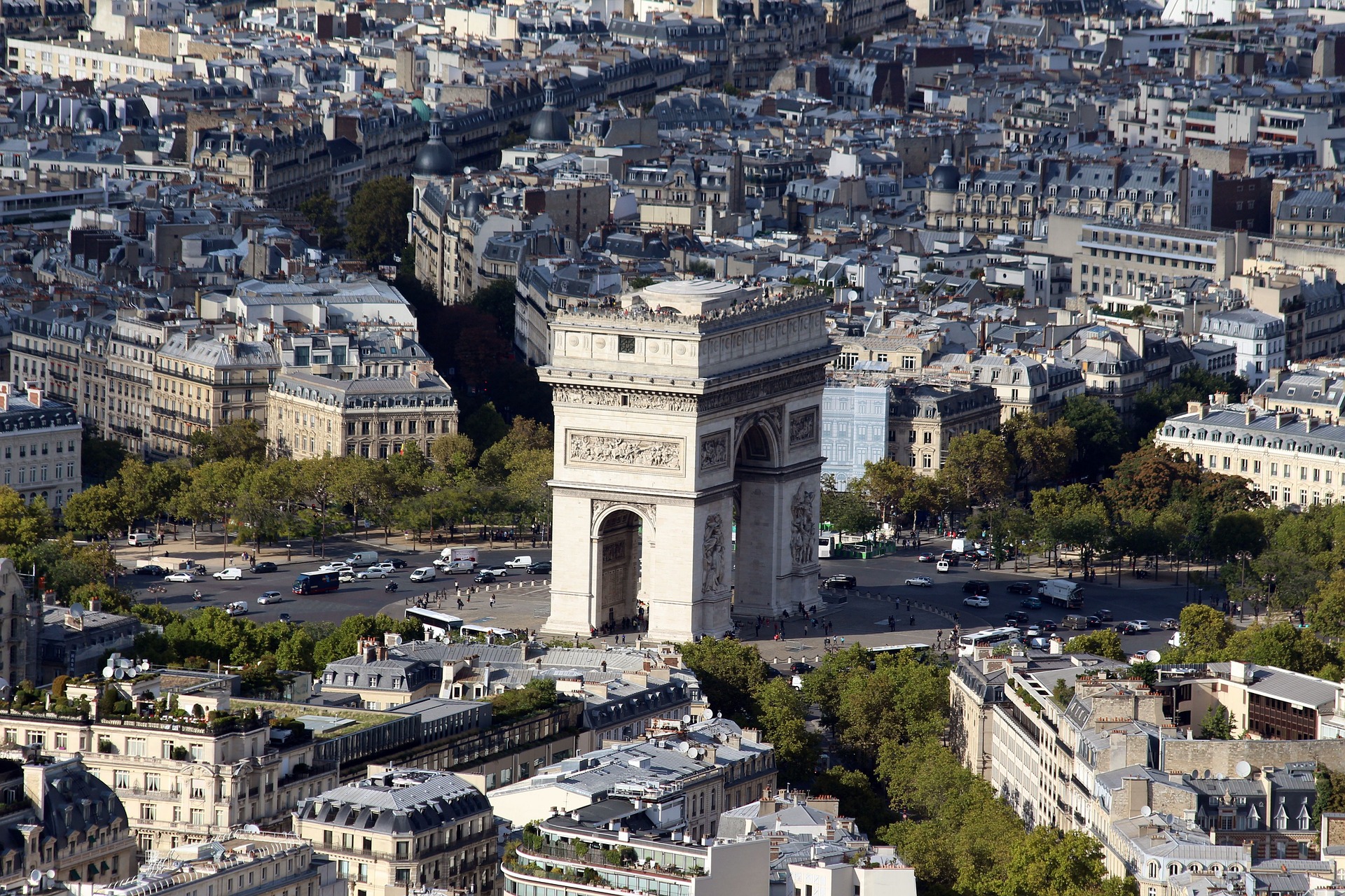 l'Arc de Triomphe