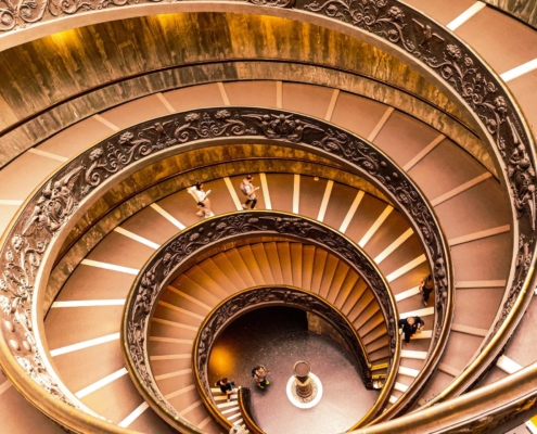 L'escalier du Louvre