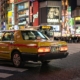 Taxi au Japon