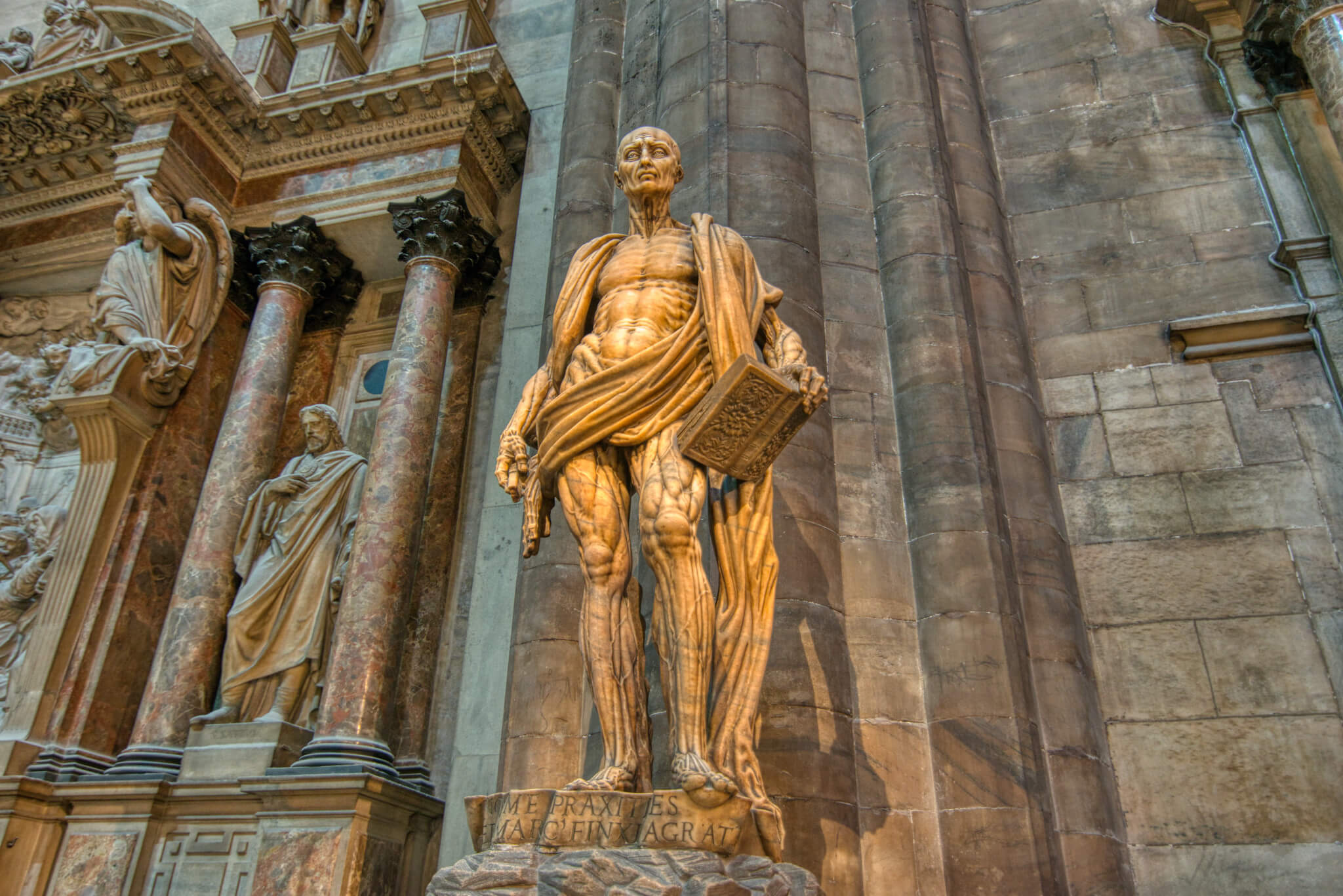 Statue de Saint Barthélemy