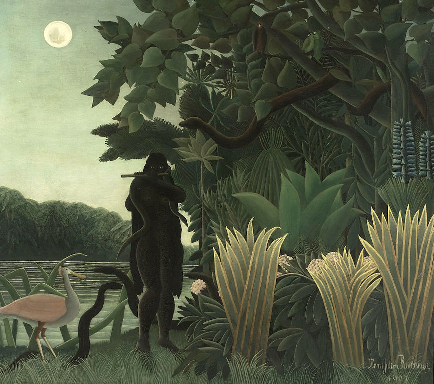 « La Charmeuse de Serpents » par Henri Rousseau